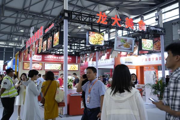 天辰娱乐亮相上海国际餐饮食材展览会，预制菜产品备受瞩目